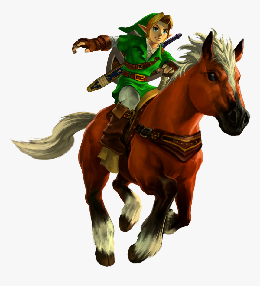 Zelda Ocarina Of Time Png - Link Legend Of Zelda Ocarina Of Time 3d, Transparent Png, Free Download