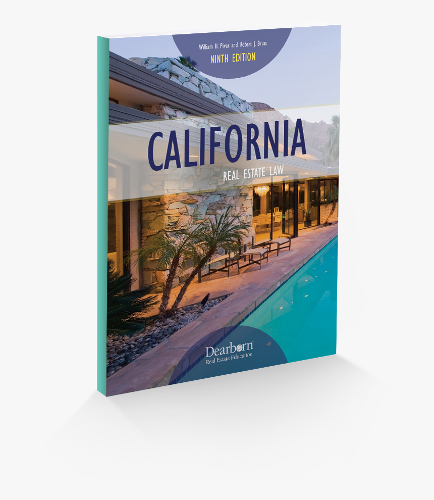 Transparent Law Books Png - California Real Estate Law 9th Edition, Png Download, Free Download