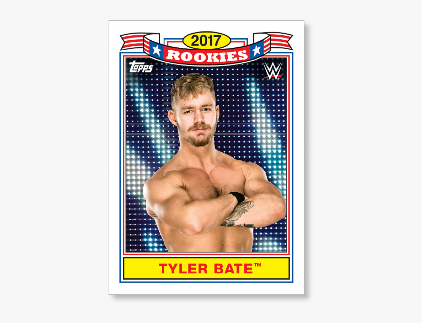 2018 Topps Wwe Heritage Tyler Bate Top Ten Rookies - Barechested, HD Png Download, Free Download