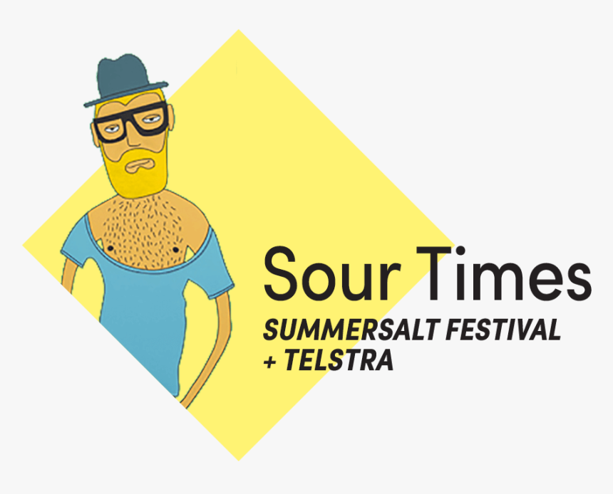 Sour Times Summersalt Festival Telstra - Illustration, HD Png Download, Free Download