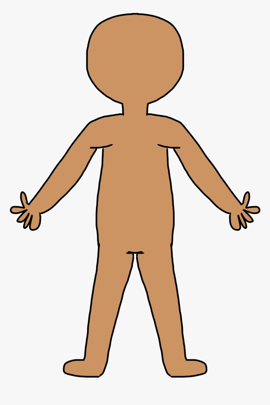 Cartoon Body Png - Body Clipart, Transparent Png, Free Download