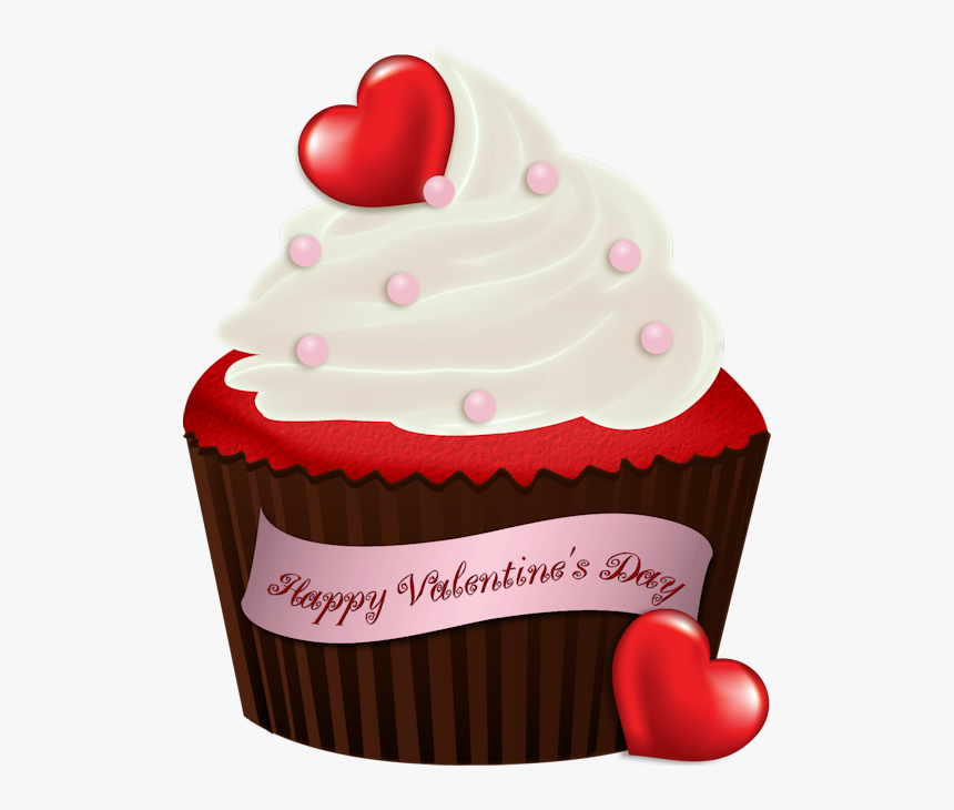 Valentines Cupcake Clipart, HD Png Download, Free Download