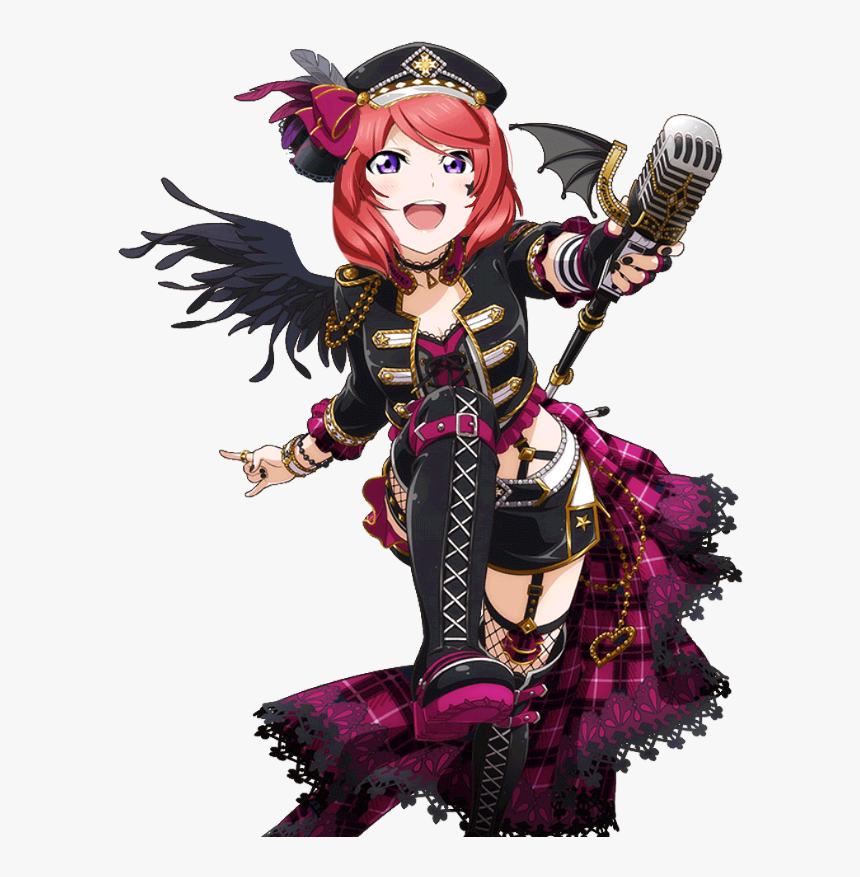 Maki Nishikino Punk Rock Edit Makinishikino Maki Loveli - Yoshiko Tsushima Punk Rock Cosplay, HD Png Download, Free Download