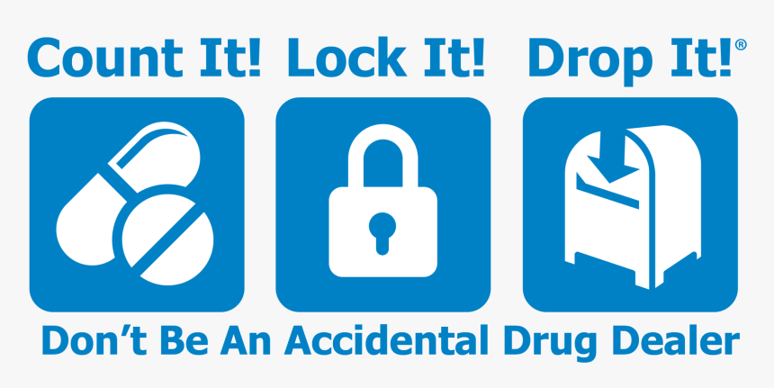 Anti Drug Coalition Receives $75,000 To Help Prevent - Count It Lock It Drop, HD Png Download, Free Download