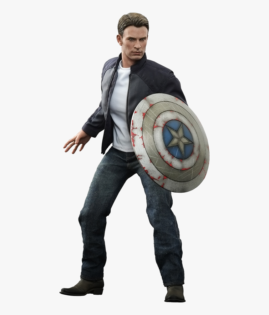 Steve Rogers Png - Hot Toys Set Captain America, Transparent Png, Free Download