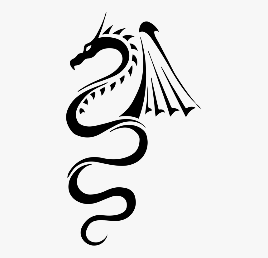 Line Photography - Chinesischer Drache Zeichnen Einfach, HD Png Download, Free Download