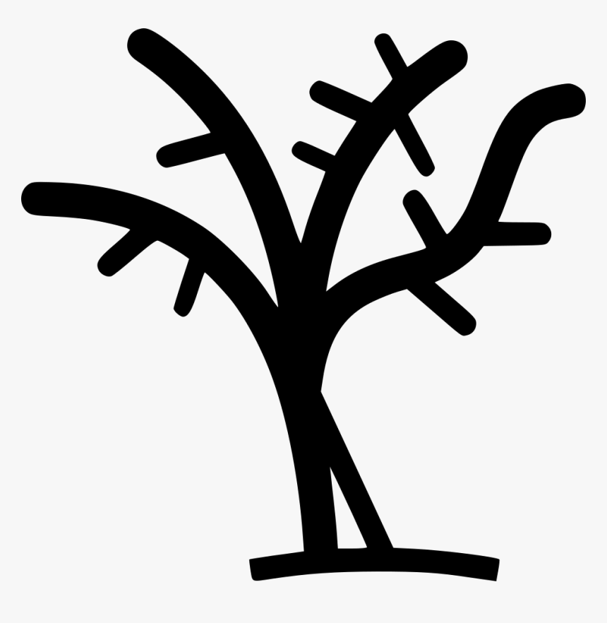 Tree With No Leaves - Tree Has No Leaves Black And White, HD Png Download, Free Download