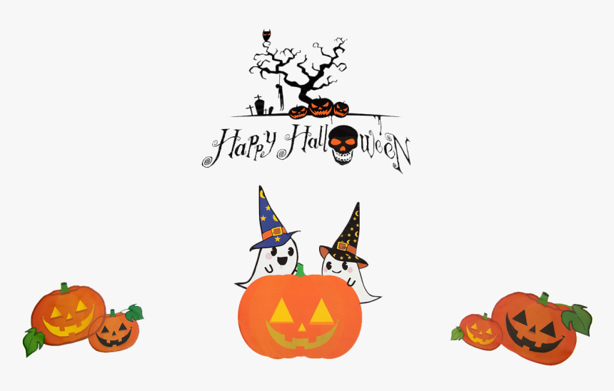 Halloween Theme Desktop Environment Wallpaper - Halloween Desktop Backgrounds Png, Transparent Png, Free Download