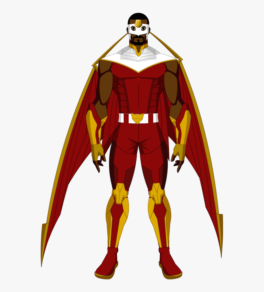 Falcao/falcon By Lukbr - Imagen Png Super Heroe, Transparent Png, Free Download