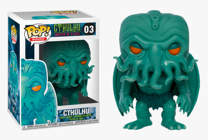 Cthulhu Neon Green Pop Vinyl Figure, HD Png Download, Free Download