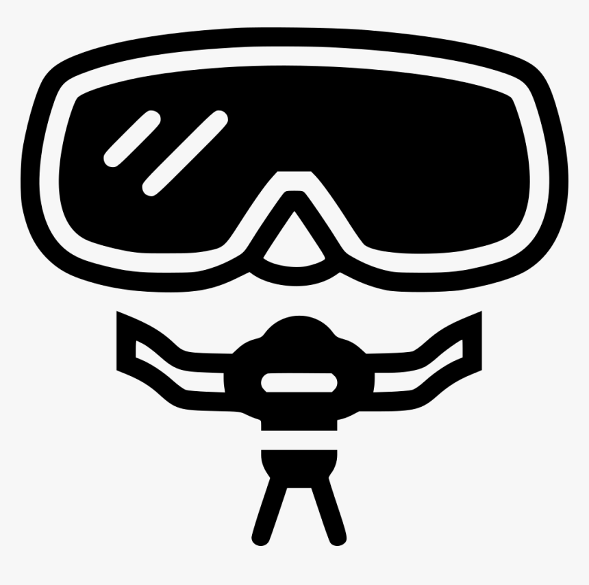 Scuba Mask - Scuba Mask Printable Template, HD Png Download, Free Download