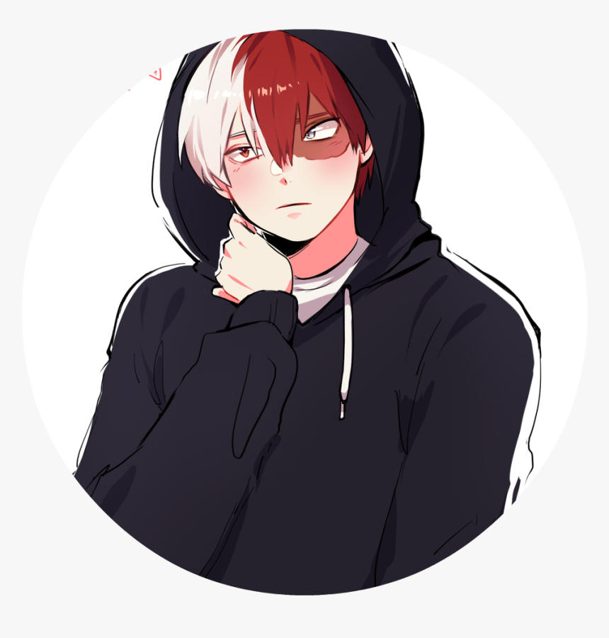 anime boy with hood