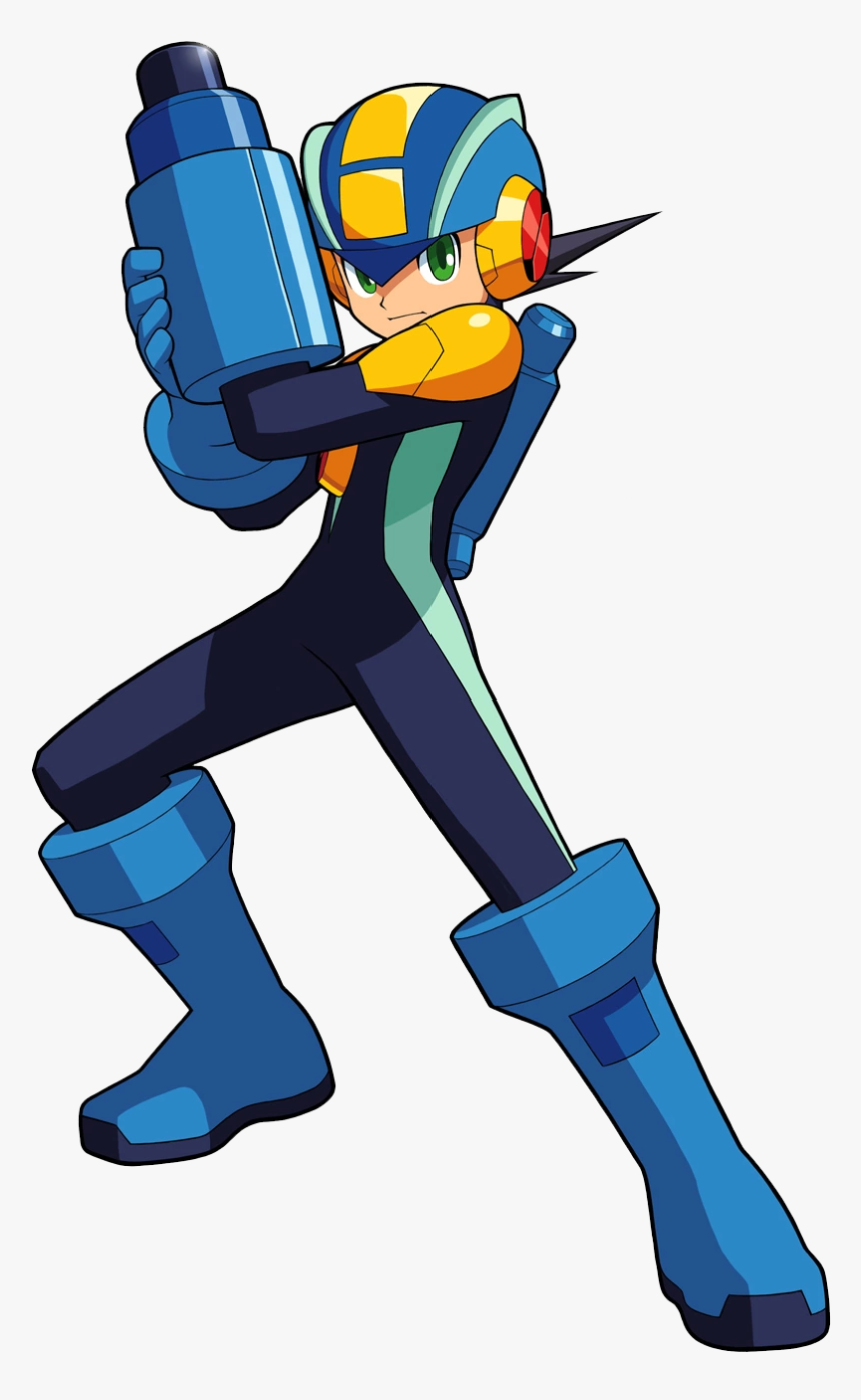 Artwork Mega Man Battle Network, HD Png Download, Free Download