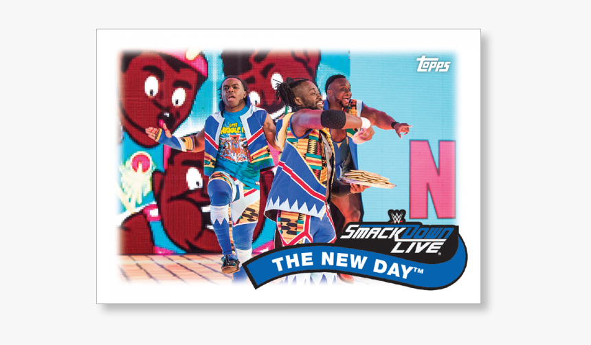 2018 Topps Wwe Heritage The New Day Tag Teams And Stables - Crew, HD Png Download, Free Download