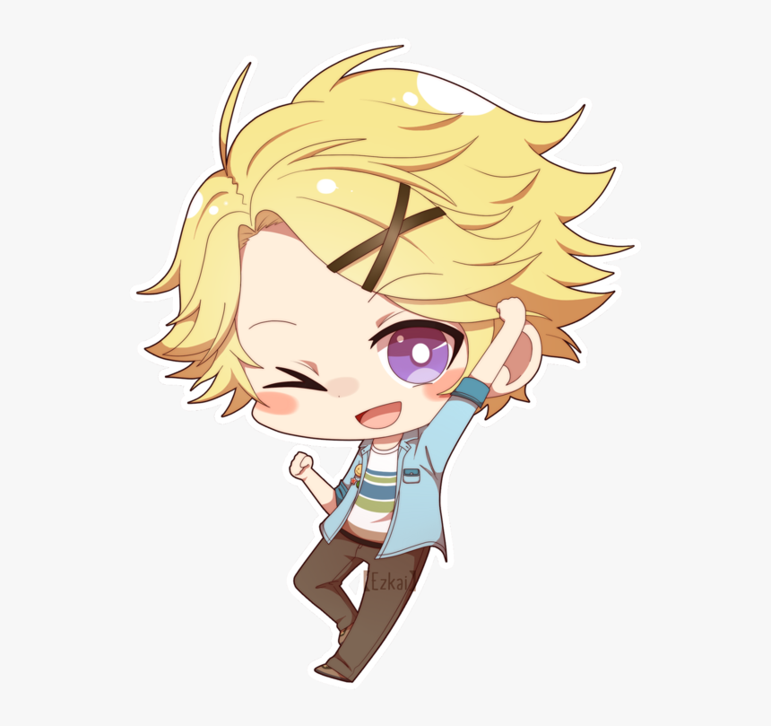 Mystic Messenger Love Game Art - Yoosung Mystic Messenger Chibi, HD Png Download, Free Download