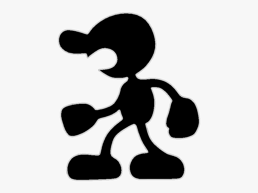 Mr Game And Watch Smash Ultimate, HD Png Download - kindpng