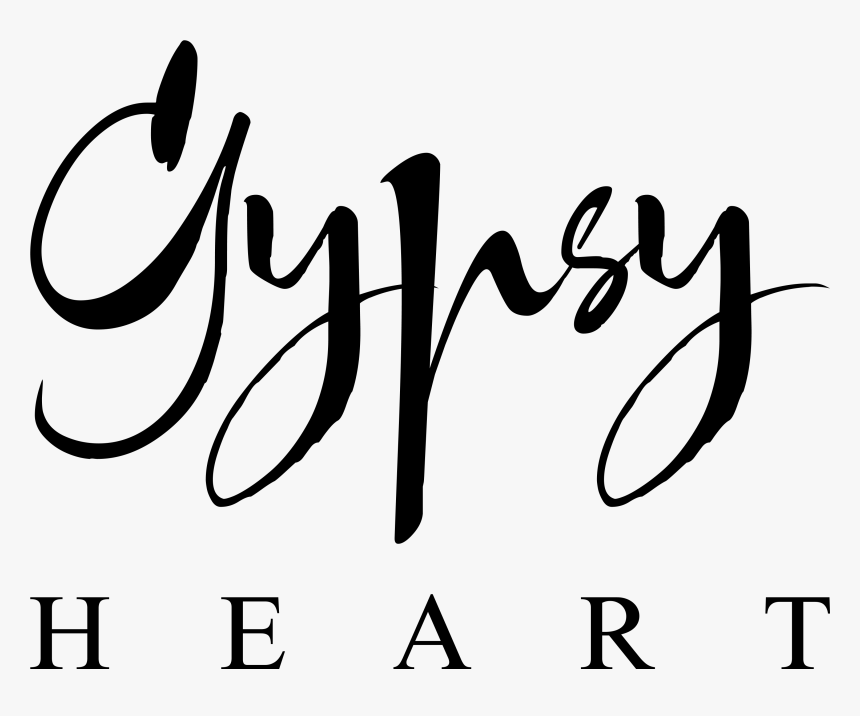 Gypsy Heart - Calligraphy, HD Png Download, Free Download
