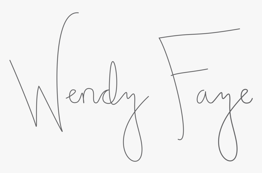 Wendy Faye Calligraphy Hd Png Download Kindpng