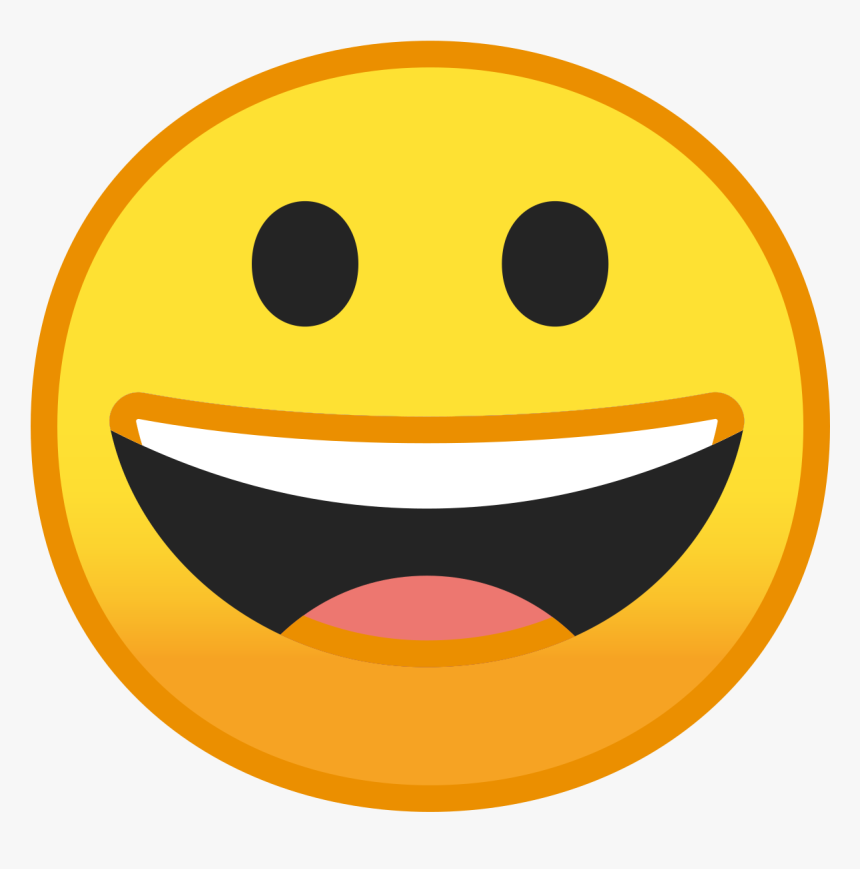 Grinning Face With Big Eyes Emoji, HD Png Download - kindpng