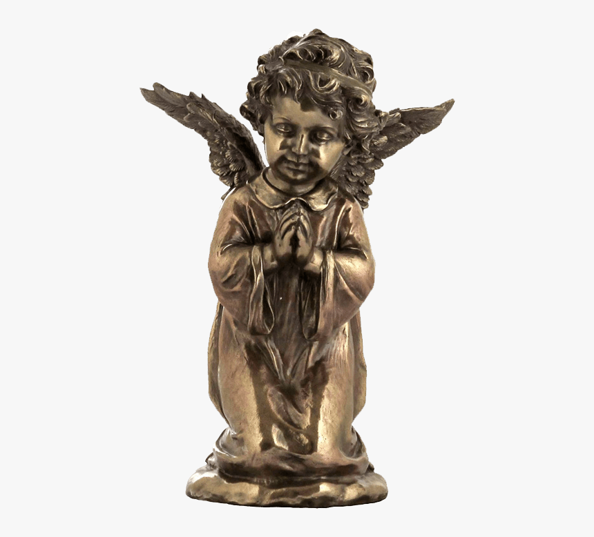 Kneeling And Praying Statue - Bronze Sculpture, HD Png Download, Free Download