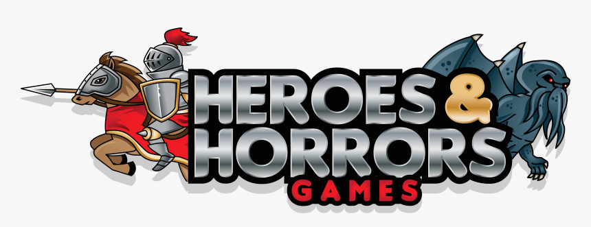 Heroes & Horrors Games Logo - Illustration, HD Png Download, Free Download