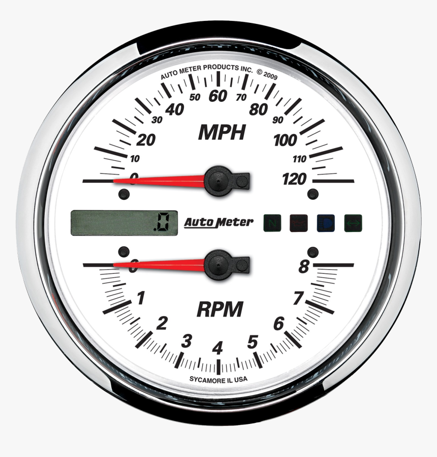 Tachometer - Auto Meter, HD Png Download, Free Download