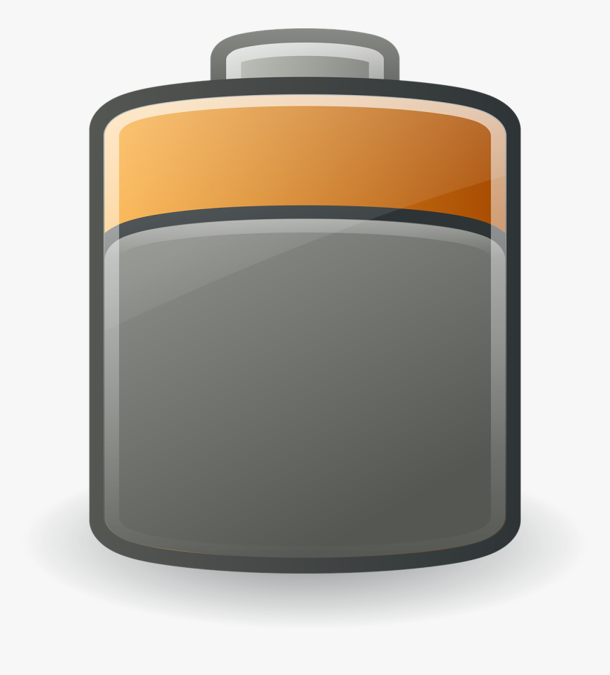 Orange,angle,rectangle - Charging Low Battery Png, Transparent Png, Free Download