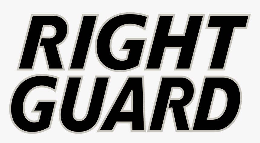 Gillette Right Guard Logo Png Transparent - Right Guard, Png Download, Free Download