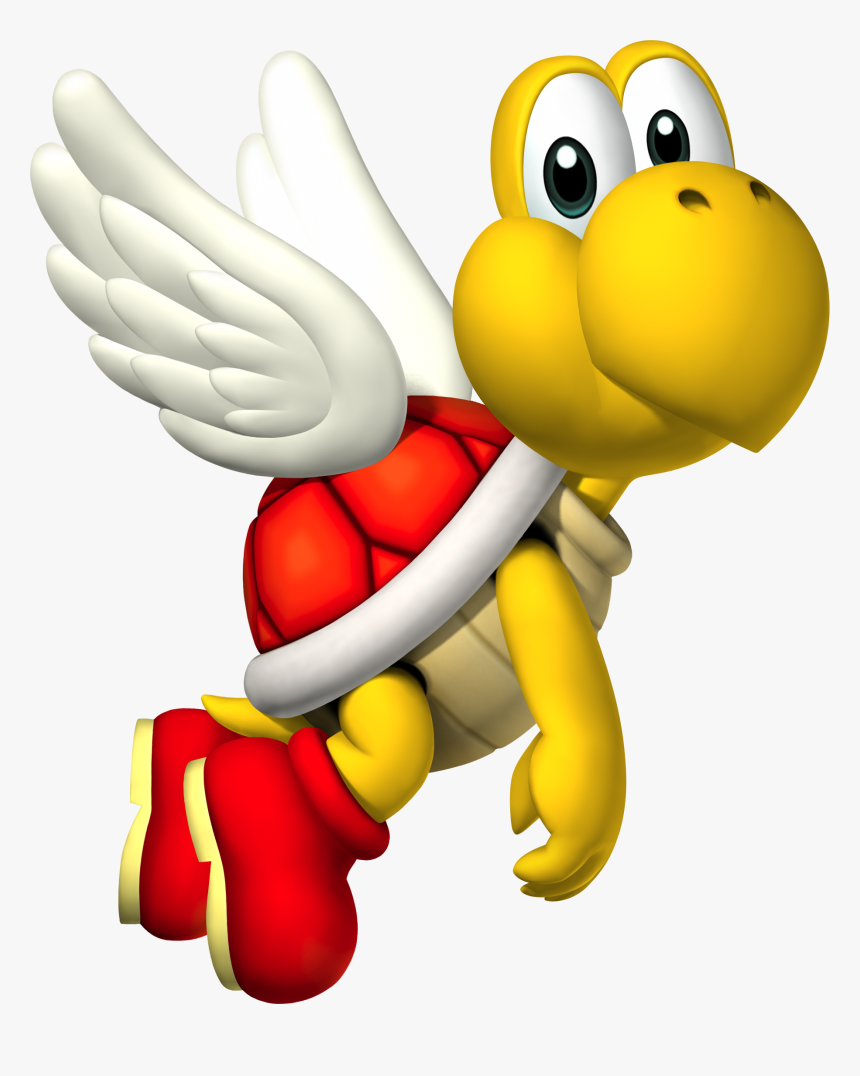 Mario Koopa Paratroopa Png Image - Koopa Paratroopa, Transparent Png, Free Download