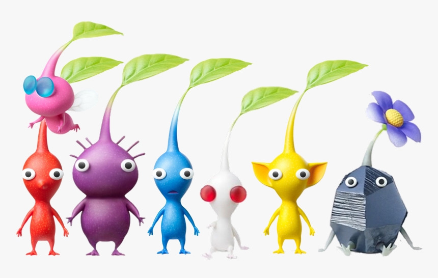 Some Of The Pikmin Who May Feature In Miyamoto"s Film - All Pikmin Types, HD Png Download, Free Download