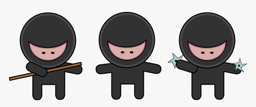 Ninja Png - Ninja Inkscape, Transparent Png, Free Download