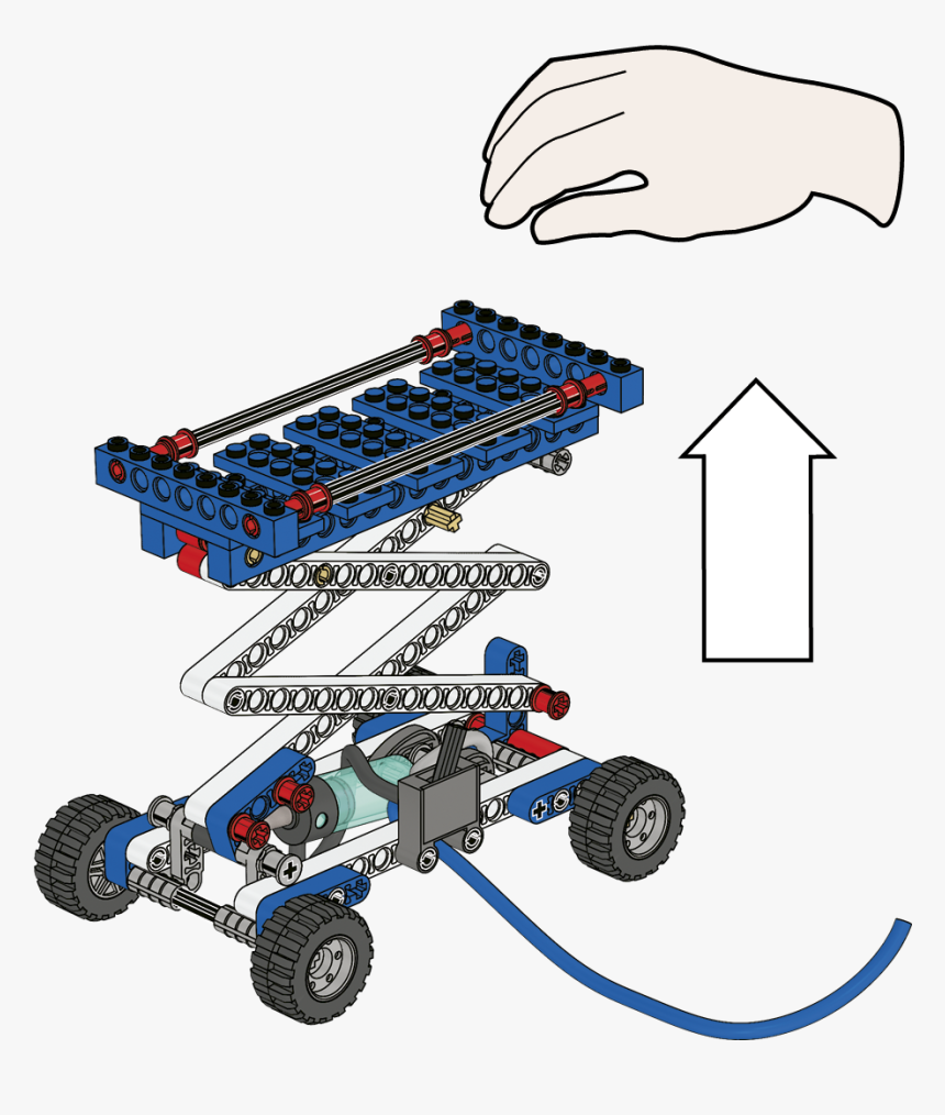 Elevador De Tijeras Lego, HD Png Download, Free Download