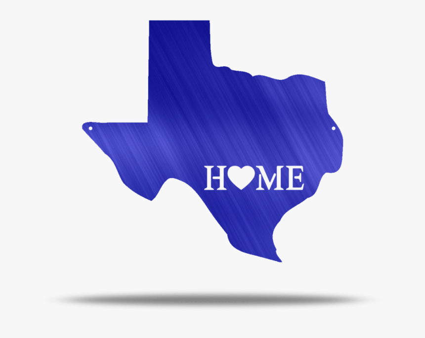 State Cut Out Home Heart Metal Wall Sign - Cross, HD Png Download, Free Download