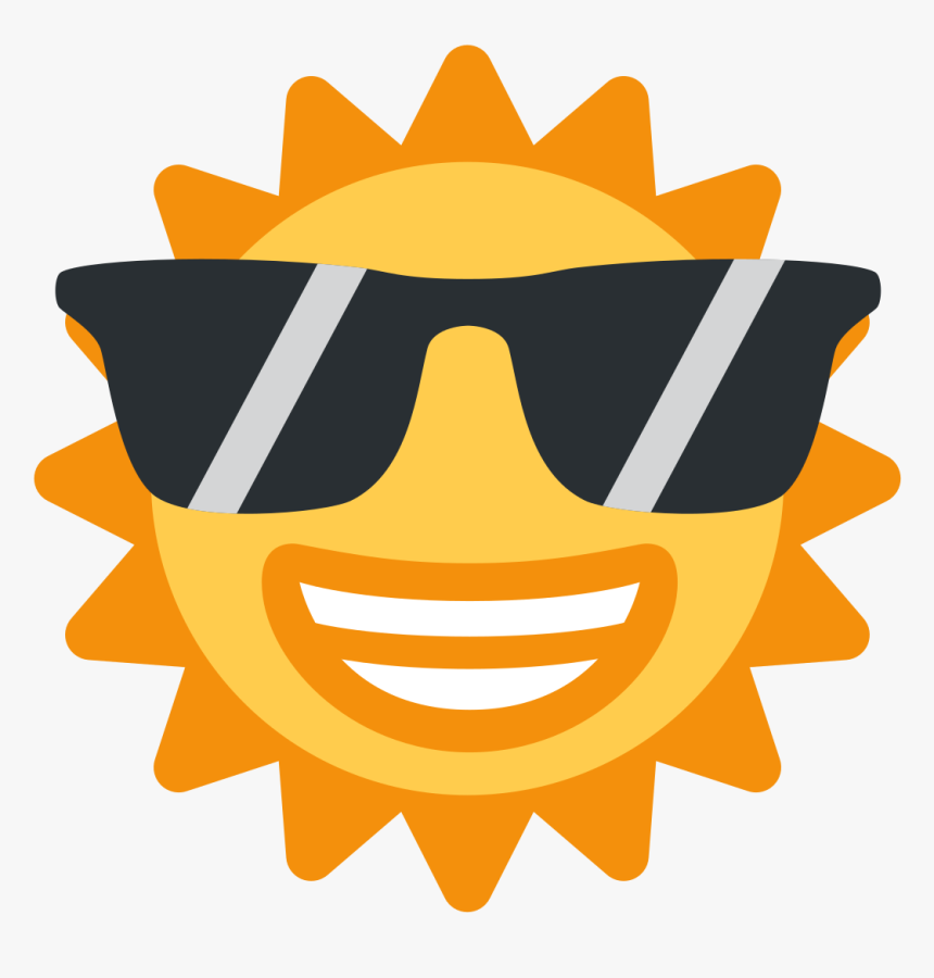 Smiling sun with sunglasses in yellow color png download - 3084*3076 - Free  Transparent Cartoon png Download. - CleanPNG / KissPNG