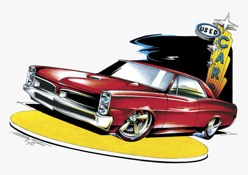 Pontiac "67 Gto Lemans Classic Muscle Car T-shirt - Classic Cars Hot Rods Shirt, HD Png Download, Free Download