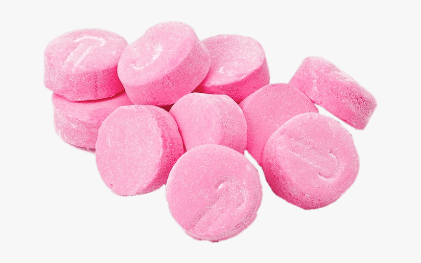 Pile Of Pink Lozenges - Pink Hard Candies, HD Png Download, Free Download