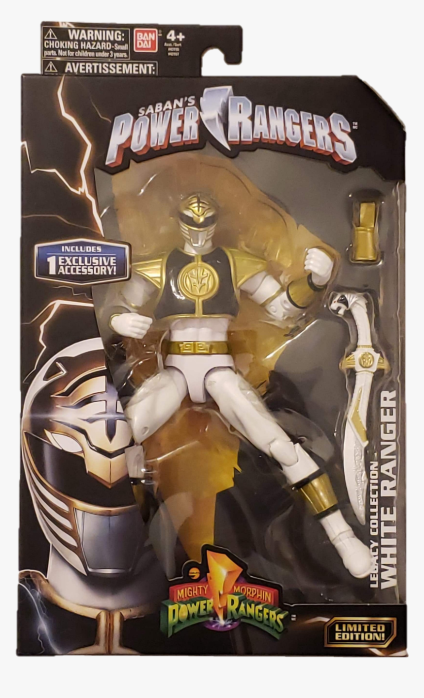 Power Rangers Legacy White Ranger, HD Png Download, Free Download