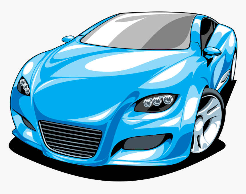 Ferarri Clipart Fruit - Free Sports Car Vector, HD Png Download, Free Download