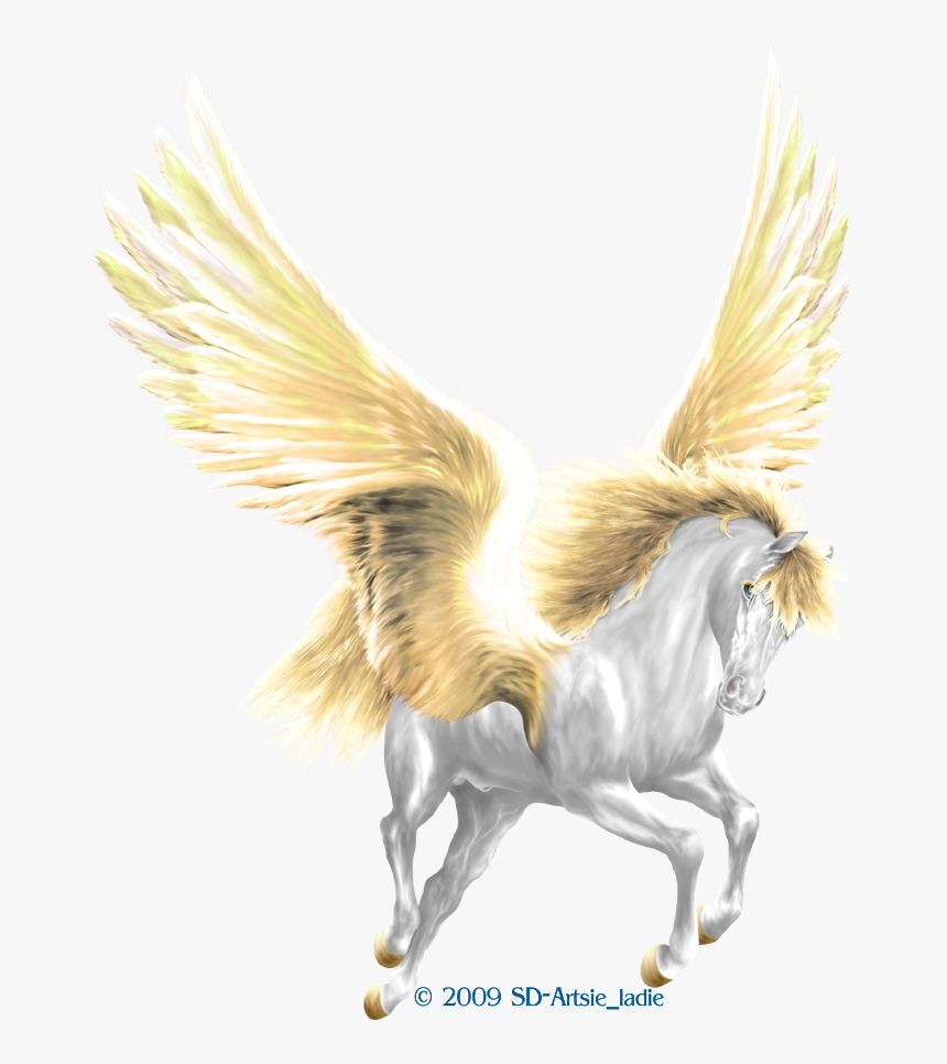 gold unicorn with wings hd png download kindpng gold unicorn with wings hd png