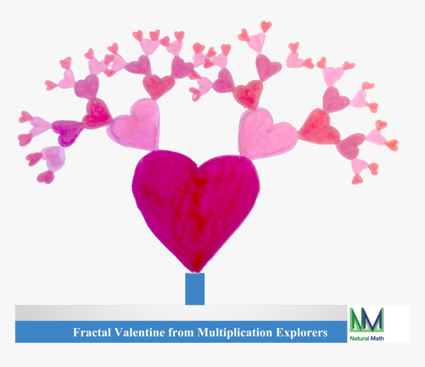 Fractal Valentine Multiplication Explorers - Math Valentines Fractal, HD Png Download, Free Download