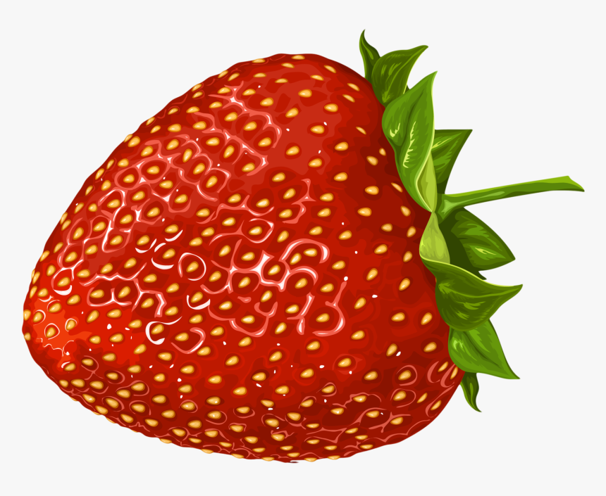 Cajoline Vi Fraises Cu - Клубника На Прозрачном Фоне, HD Png Download, Free Download