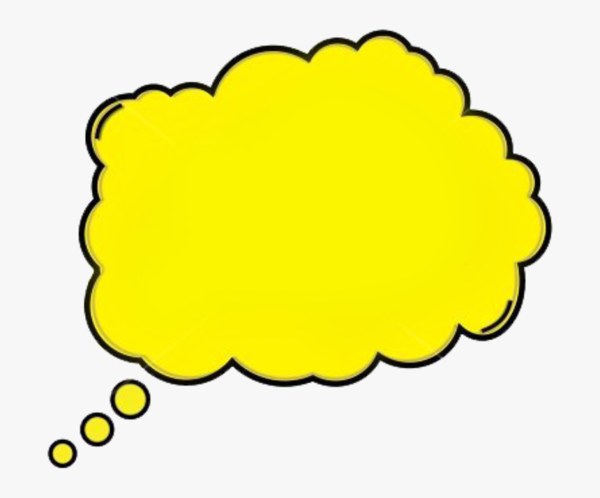 #natalya040 #speechbubble #yellow #freetoedit - Darkness, HD Png Download, Free Download