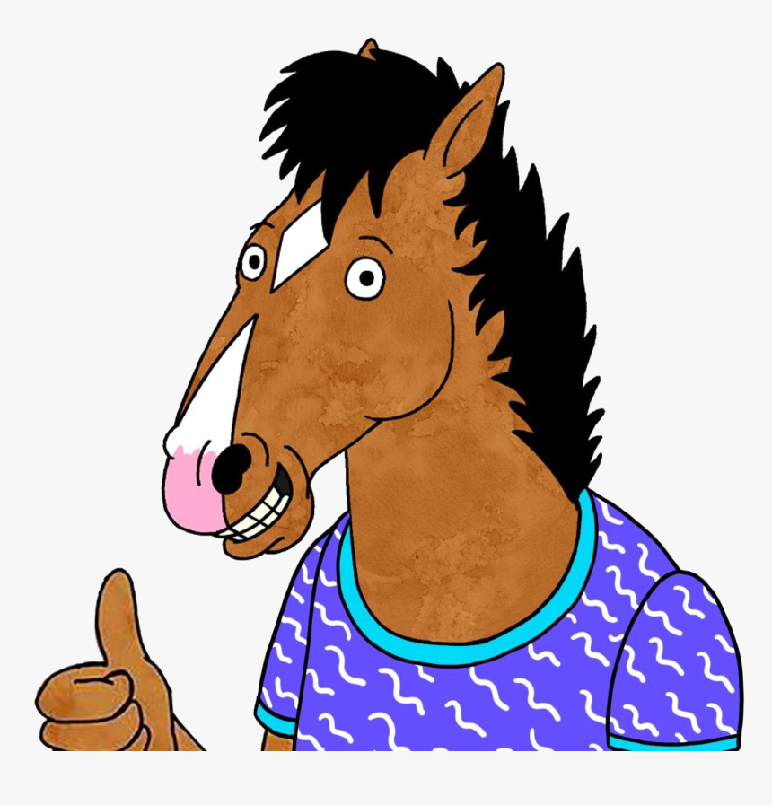 Download Transparent Bojack Horseman - Bojack Horseman Thumbs Up, HD Png Download, Free Download