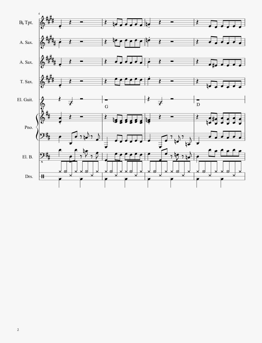 Sheet Music, HD Png Download, Free Download