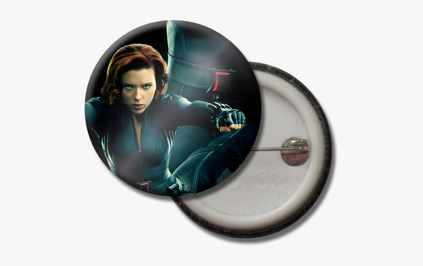 Black Widow Avengers Button, HD Png Download, Free Download