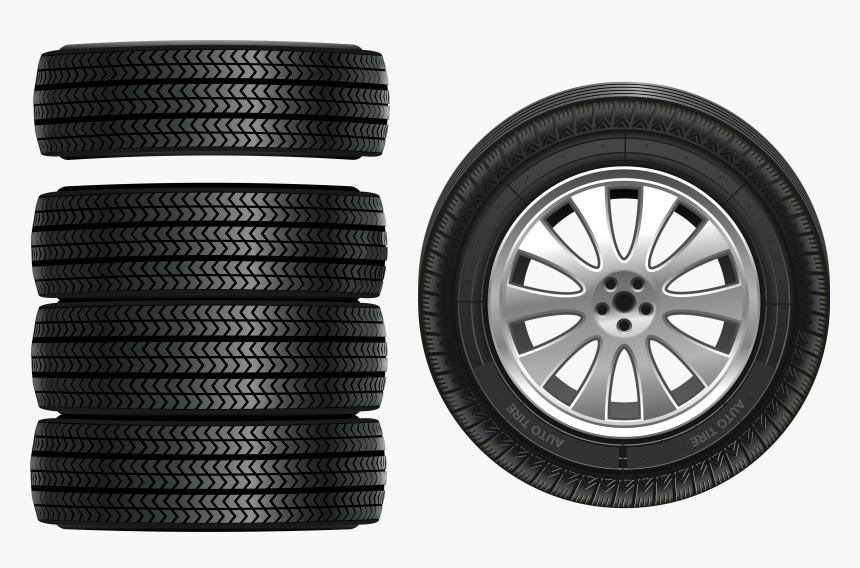 Tires Png Clip Art - Tyres Clip Art Png, Transparent Png - kindpng