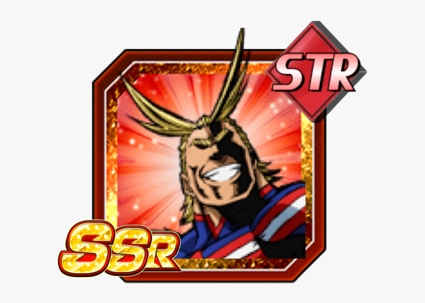 Transparent All Might Png - Trunks Str Dokkan Battle, Png Download, Free Download