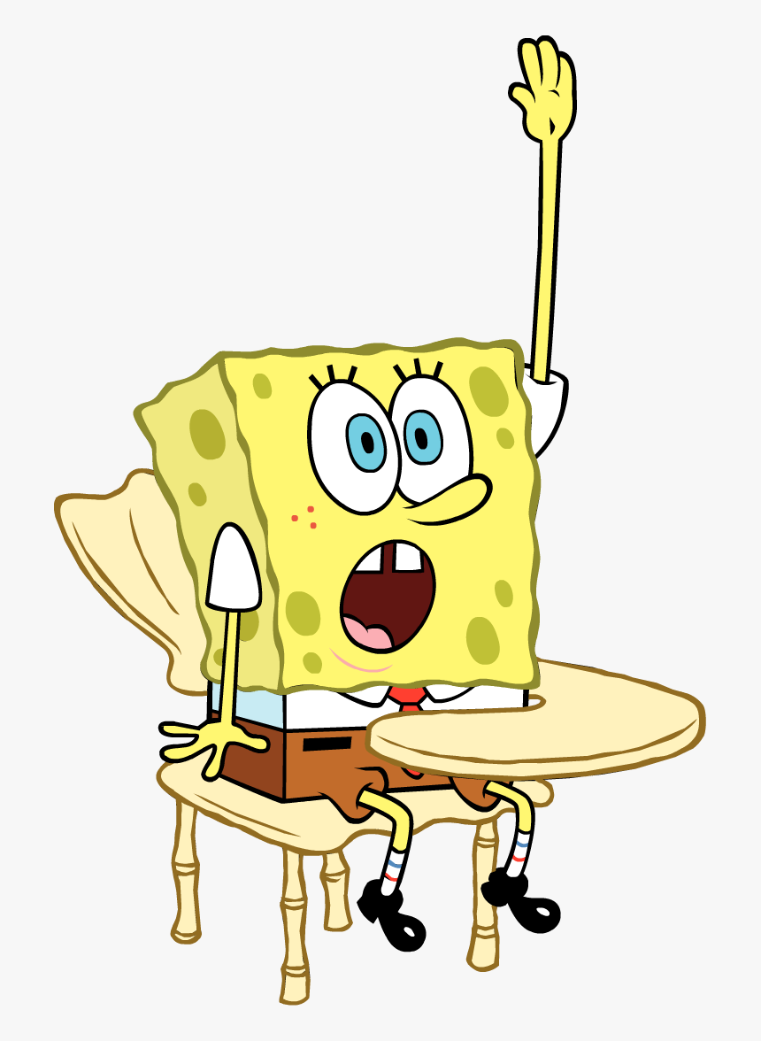 Classroom Crack-ups - Spongebob School Clip Art, HD Png Download, Free Download