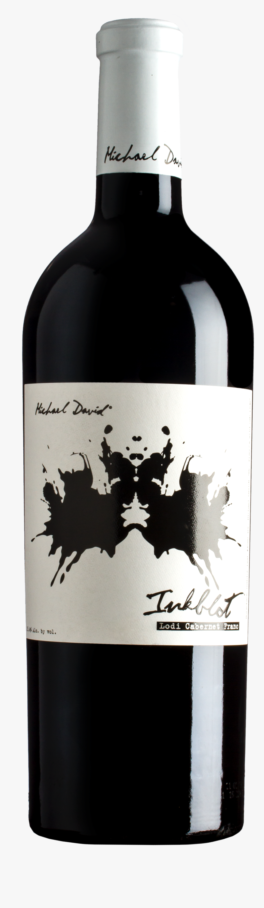 Bottle Shot 750ml - Michael David Cabernet Franc Inkblot 2015, HD Png Download, Free Download