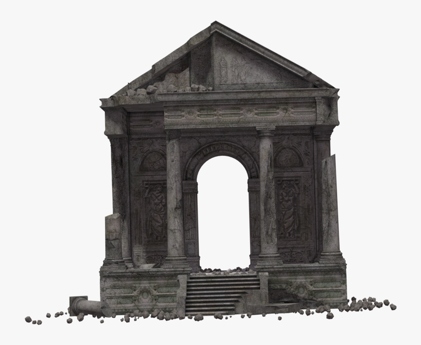 Gravestone - Building Temple Of Megaer, HD Png Download, Free Download